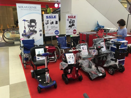 Giant Roadshow at IMM Atrium - Falcon Mobility Singapore