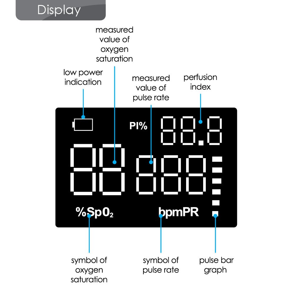 BION Finger Pulse Oximeter, P100