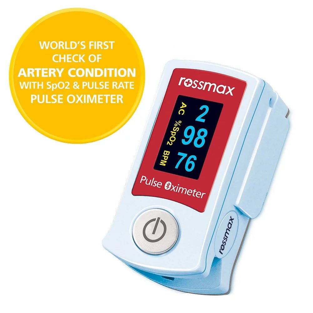 ROSSMAX Finger Pulse Oximeter SB210 (With Bluetooth App)