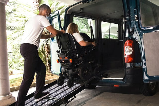 A Quick Guide On The Safe Use Of A Portable Wheelchair Ramp - Falcon Mobility Singapore