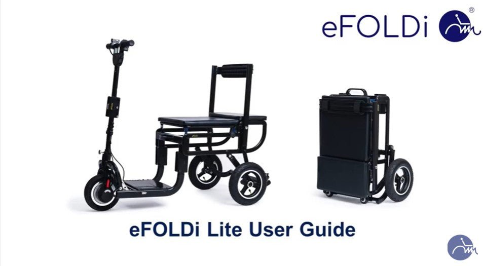 eFOLDi Lite Mobility Scooter Video Guide - Falcon Mobility Singapore