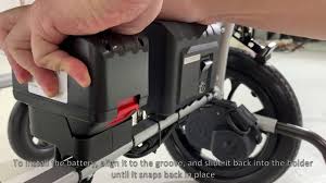 How to Detach and Charge Battery for Ultra-Lite Electric Wheelchair - Falcon Mobility Singapore