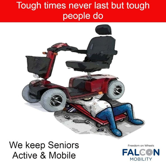 How we're keeping Seniors Active and Mobile during the "Circuit Breaker" period - Falcon Mobility Singapore