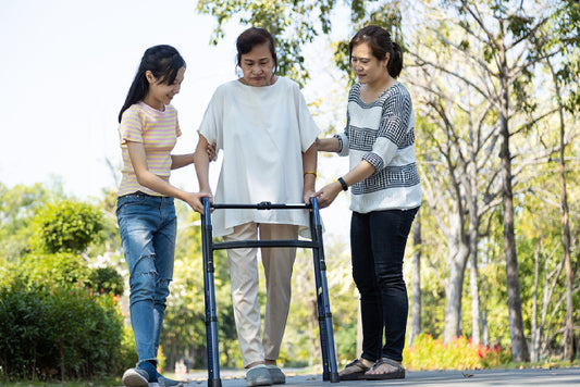 Top Tips To Note When Using A Walking Aid Or Rollator