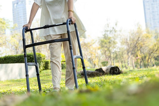 Using Walking Aids Or Rollators: The Importance Of Walking - Falcon Mobility Singapore