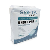 SoftaCare Underpad With Super Absorbent Polymer Blue