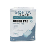SoftaCare Underpad With Super Absorbent Polymer Blue