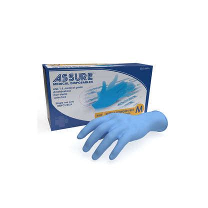 ASSURE Soft Nitrile Gloves Powder-Free
