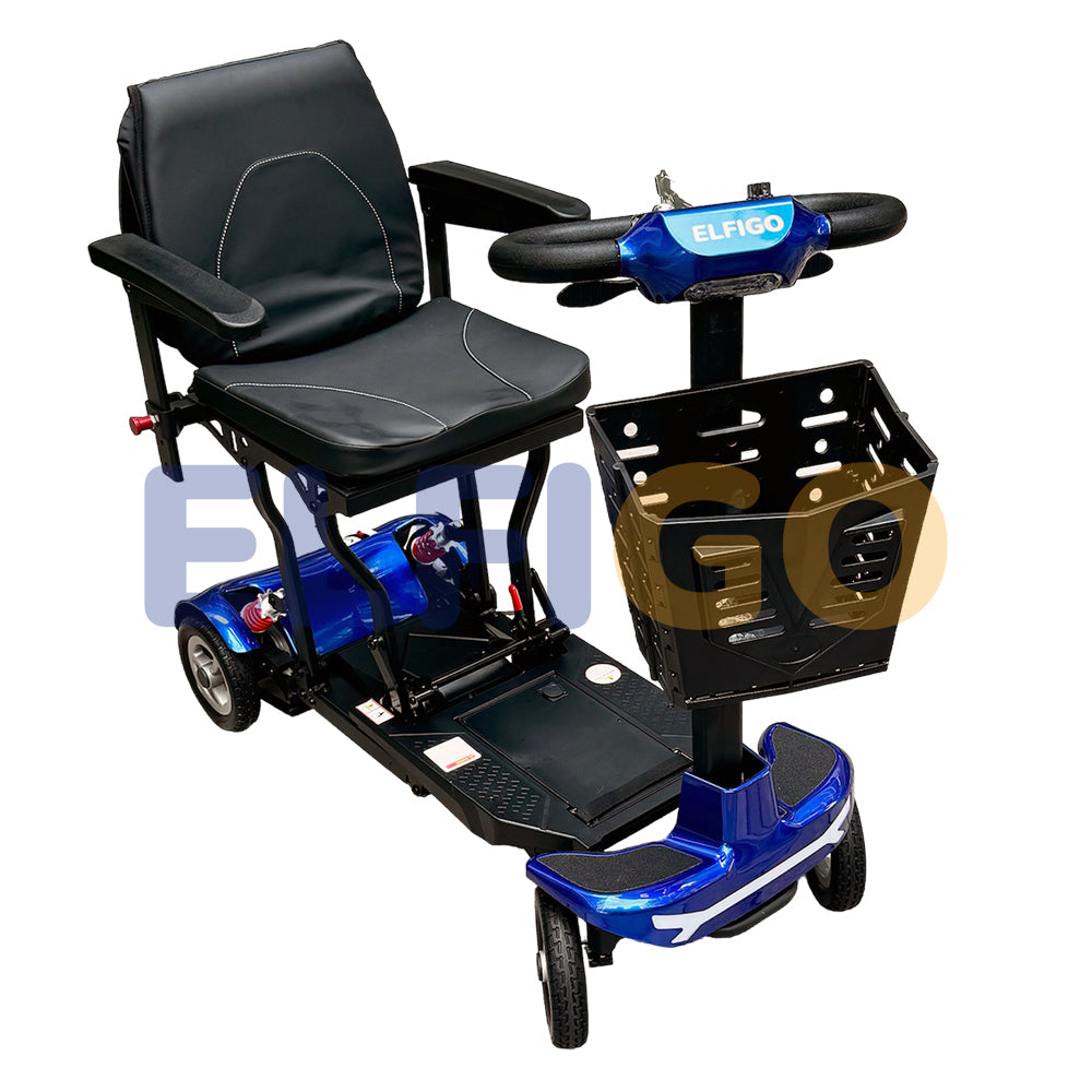 T350 Foldable Mobility Scooter PMA 45 deg Right