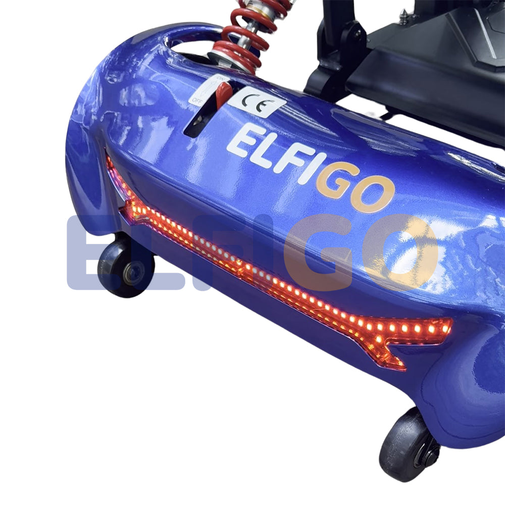 T350 Foldable Mobility Scooter PMA Rear Lights