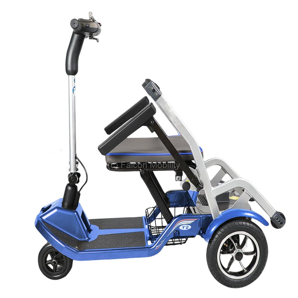 F2 Lightweight Foldable Electric Mobility Scooter PMA - Side View