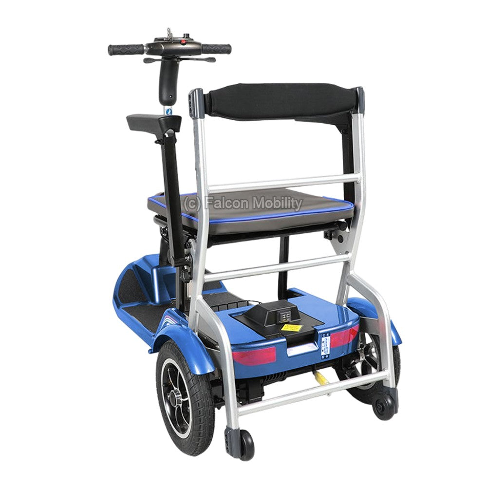 F2 Lightweight Foldable Electric Mobility Scooter PMA - Rear View