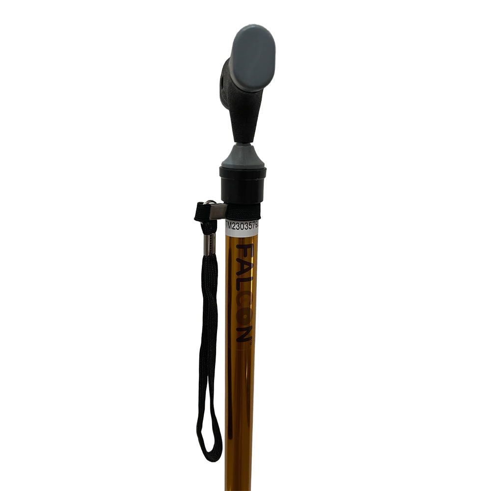 Falcon Walking Stick, Quadruped Tip Handle