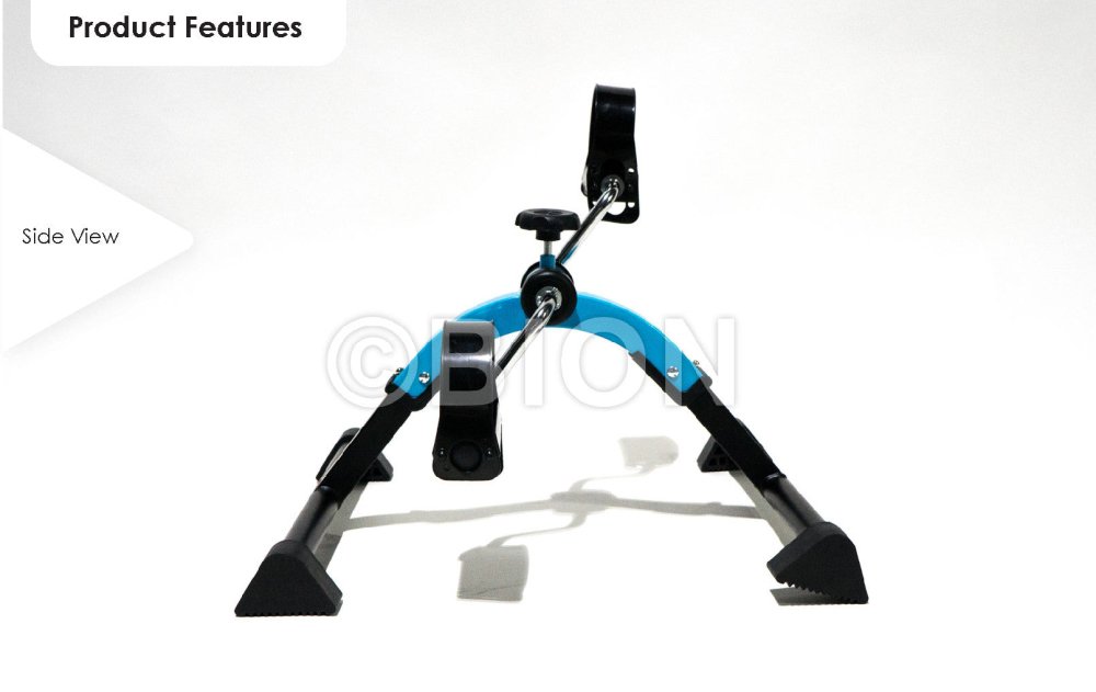 BION Pedal Exerciser Foldable Blue / Pedometer