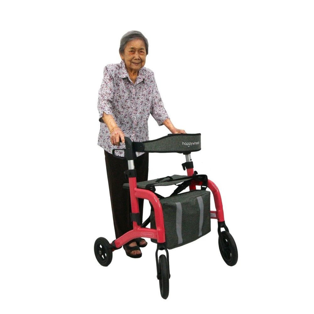 HappyWheels Lightweight Travel Rollator