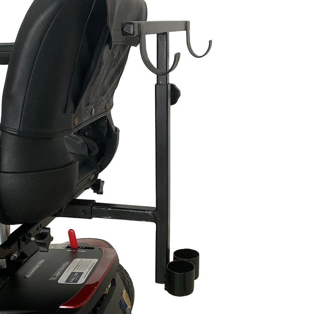 Multipurpose Holder for Walking Frame, Cane and Crutches