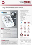 ROSSMAX Automatic Blood Pressure Monitor X5, with Bluetooth App