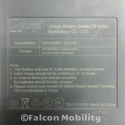 Solax Genie Automatic Folding Mobility Scooter PMA