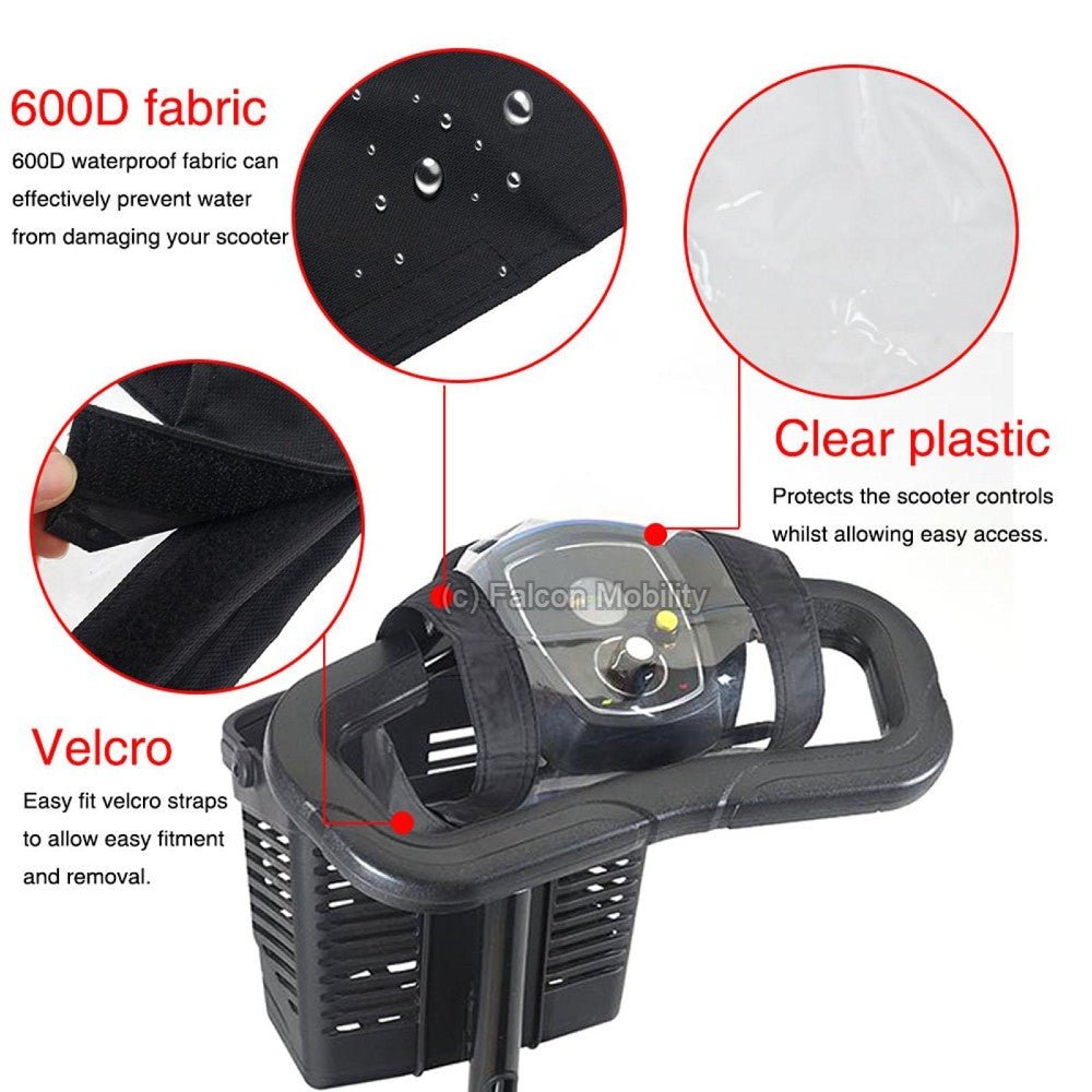 Tiller Cover for Mobility Scooter Control Panel